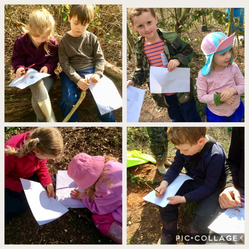 Map work at Forest School | St John The Baptist CE Primary School ...